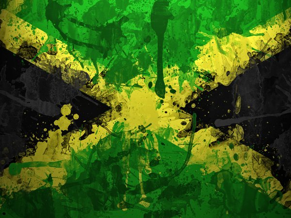 краски, флаг, Ямайка