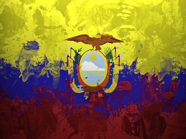 flag, Ikwadur Republika, República del Ecuador, краски, Республика Эквадор, флаг, эквадор