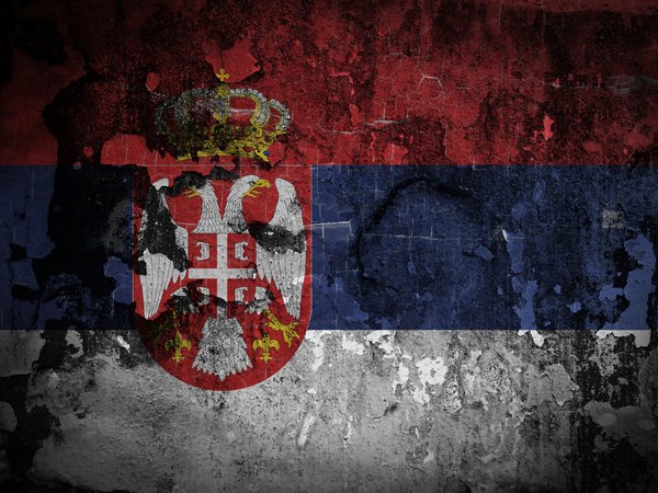 герб, сербия, флаг