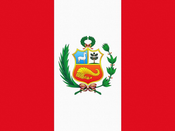 Peru, photoshop, белый, герб, красный, Перу, флаг