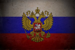 Обои на рабочий стол: герб, двуглавый орёл, россия, текстура, триколор, флаг