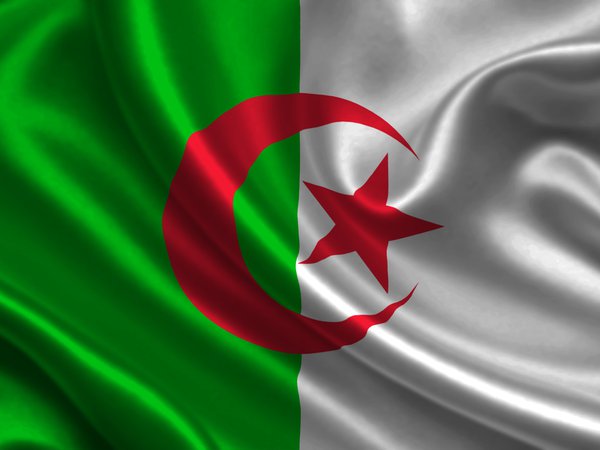 algeria, Алжир, флаг