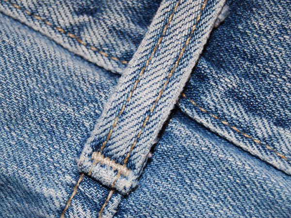 джинсы, ткань