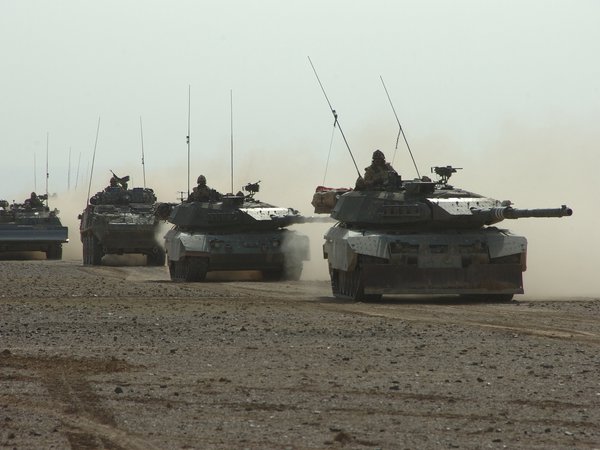 leopard 1, война, германия, конвой, танк, техника