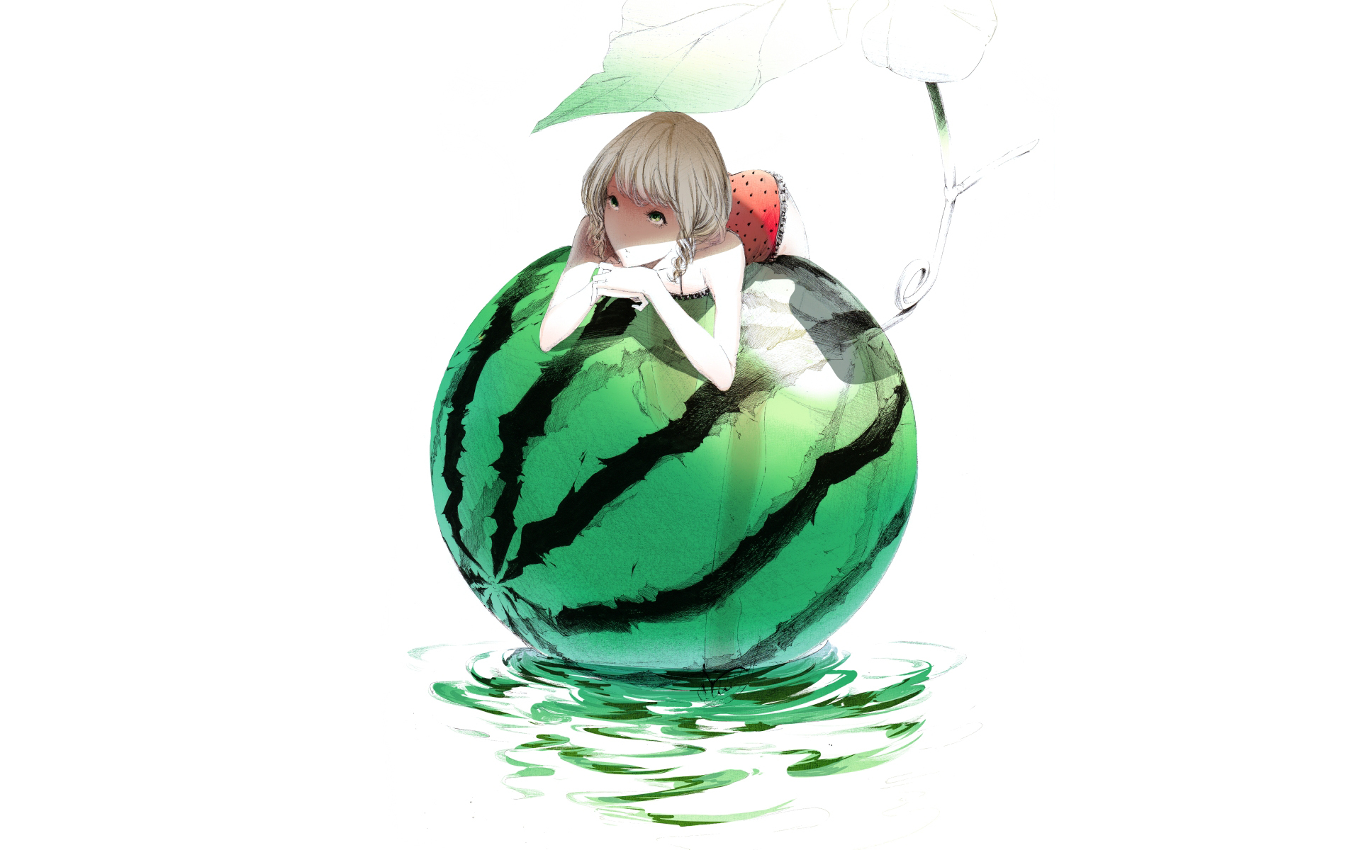 жизнь девочка ребенок арбузы life girl child watermelons бесплатно