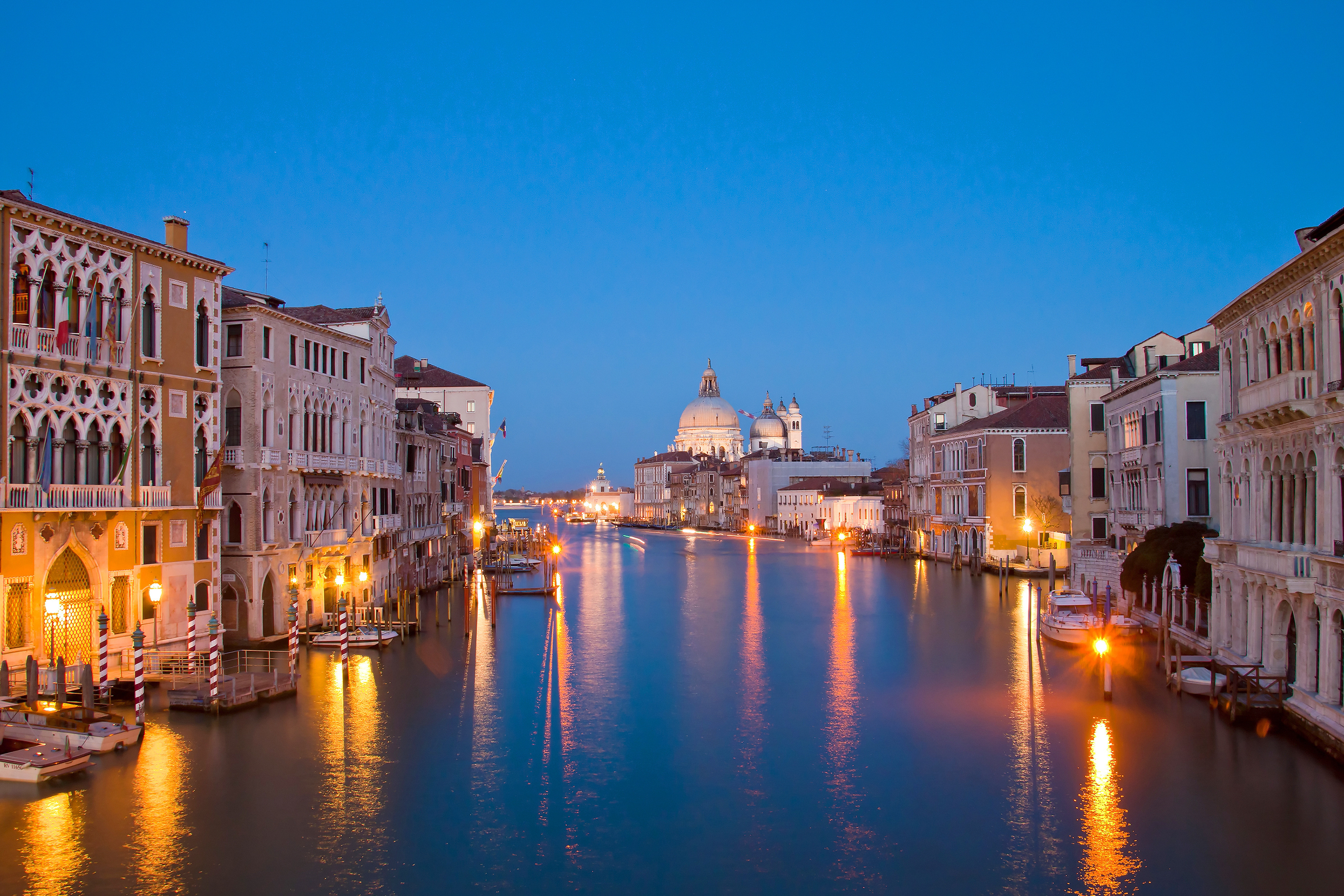 Sunset Over Grand Canal, Venice, Italy скачать