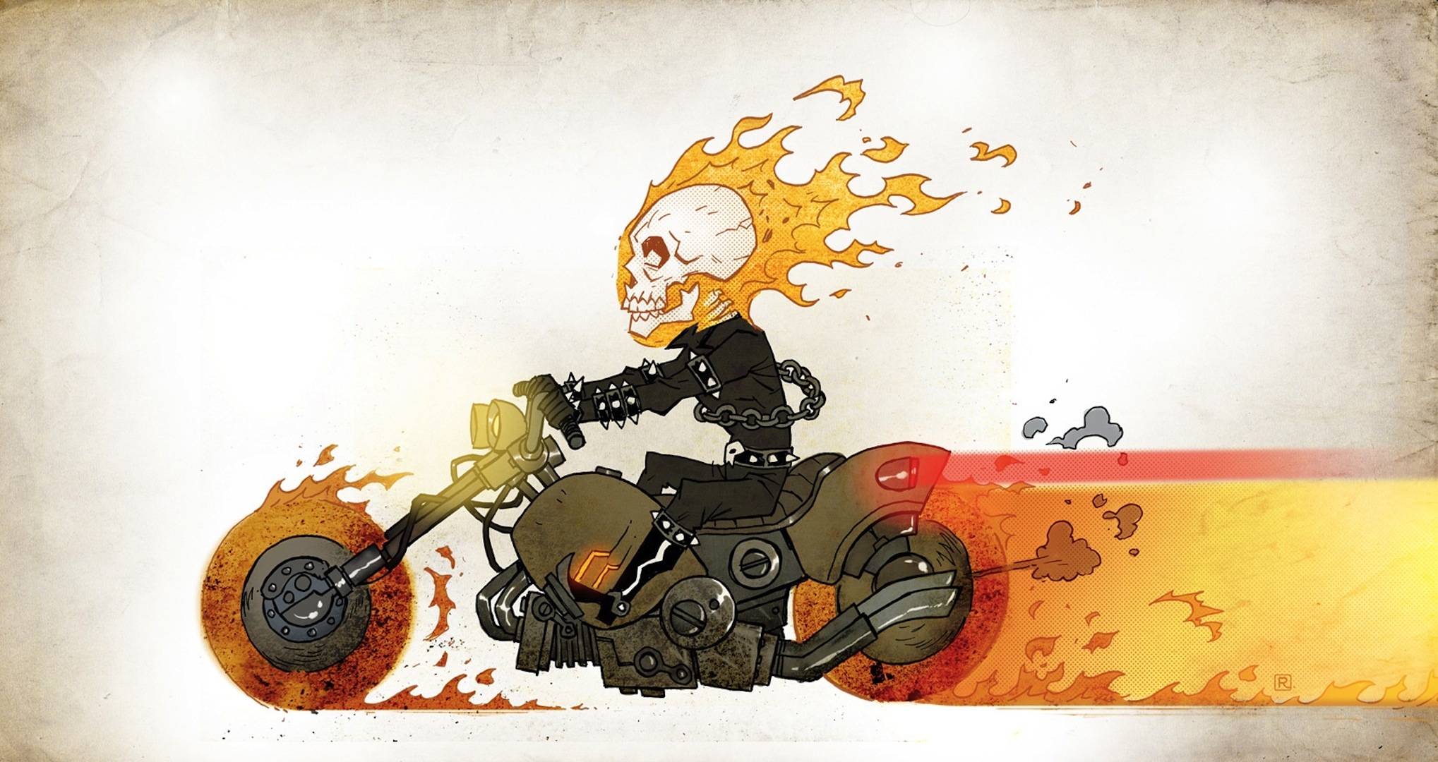 Огненный мотоцикл скачать