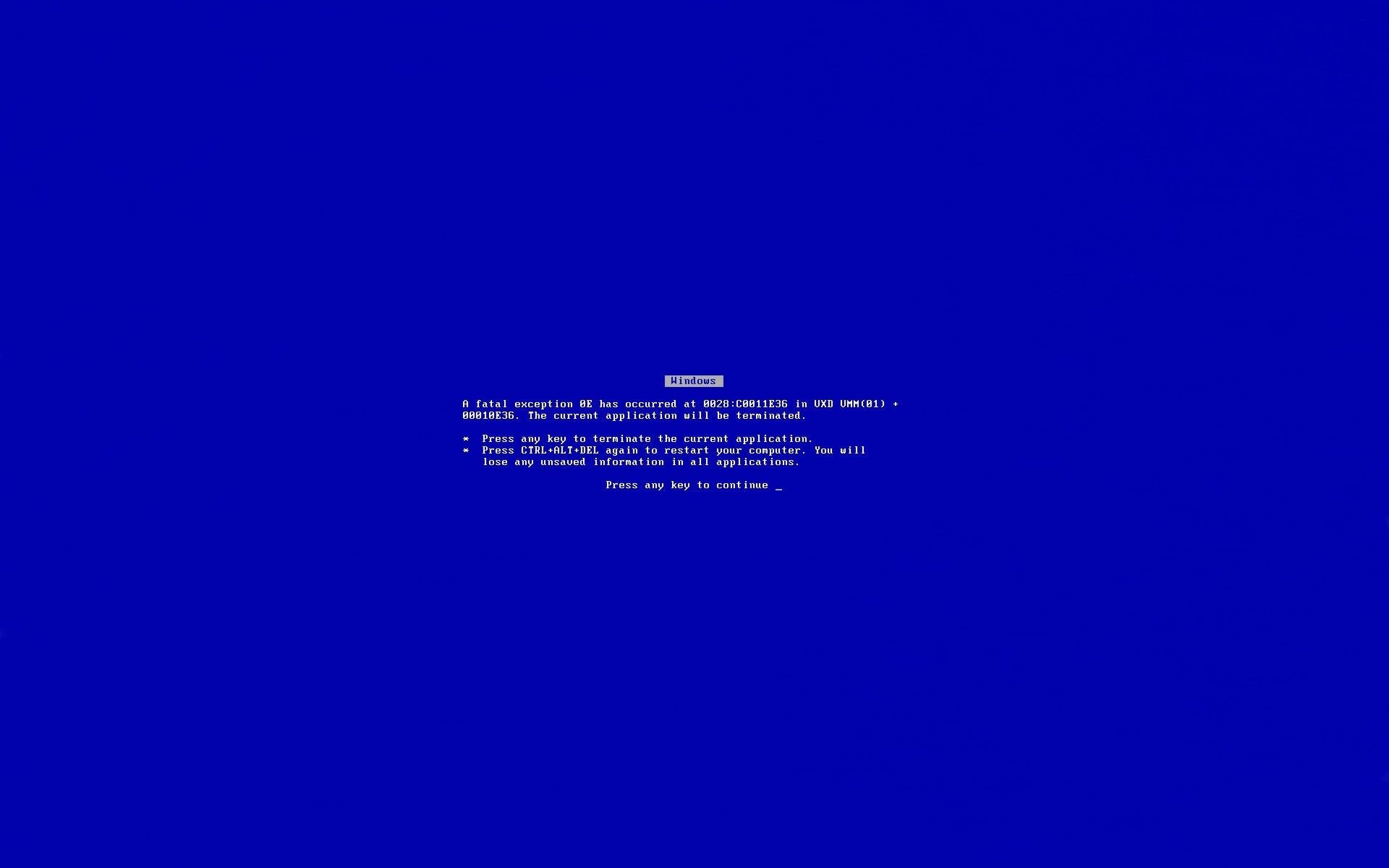 фото синего экрана windows 10
