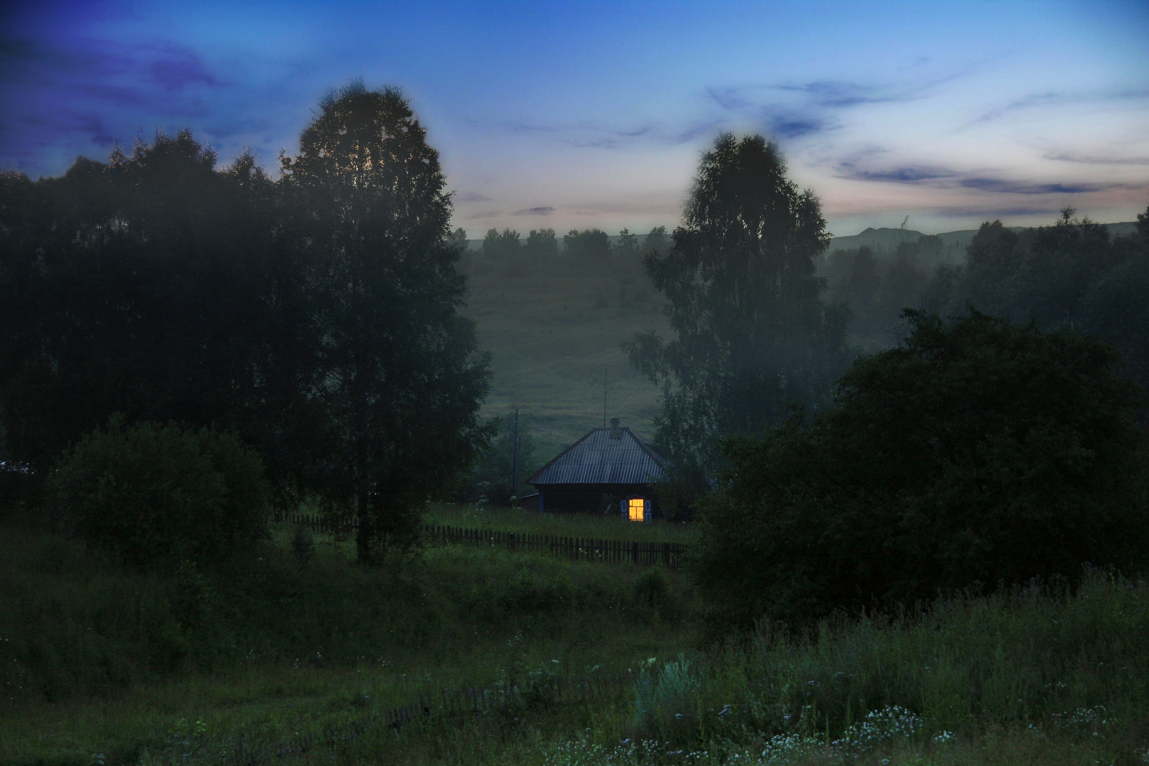 Когда будет вечер в деревне. Деревенский пейзаж. Деревня летом. Летняя ночь в деревне. Ночь в деревне летом.
