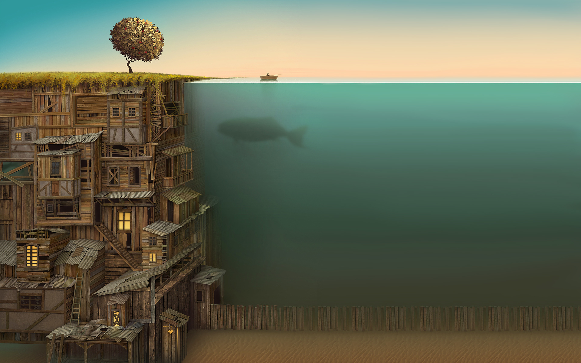 Город под водой скачать