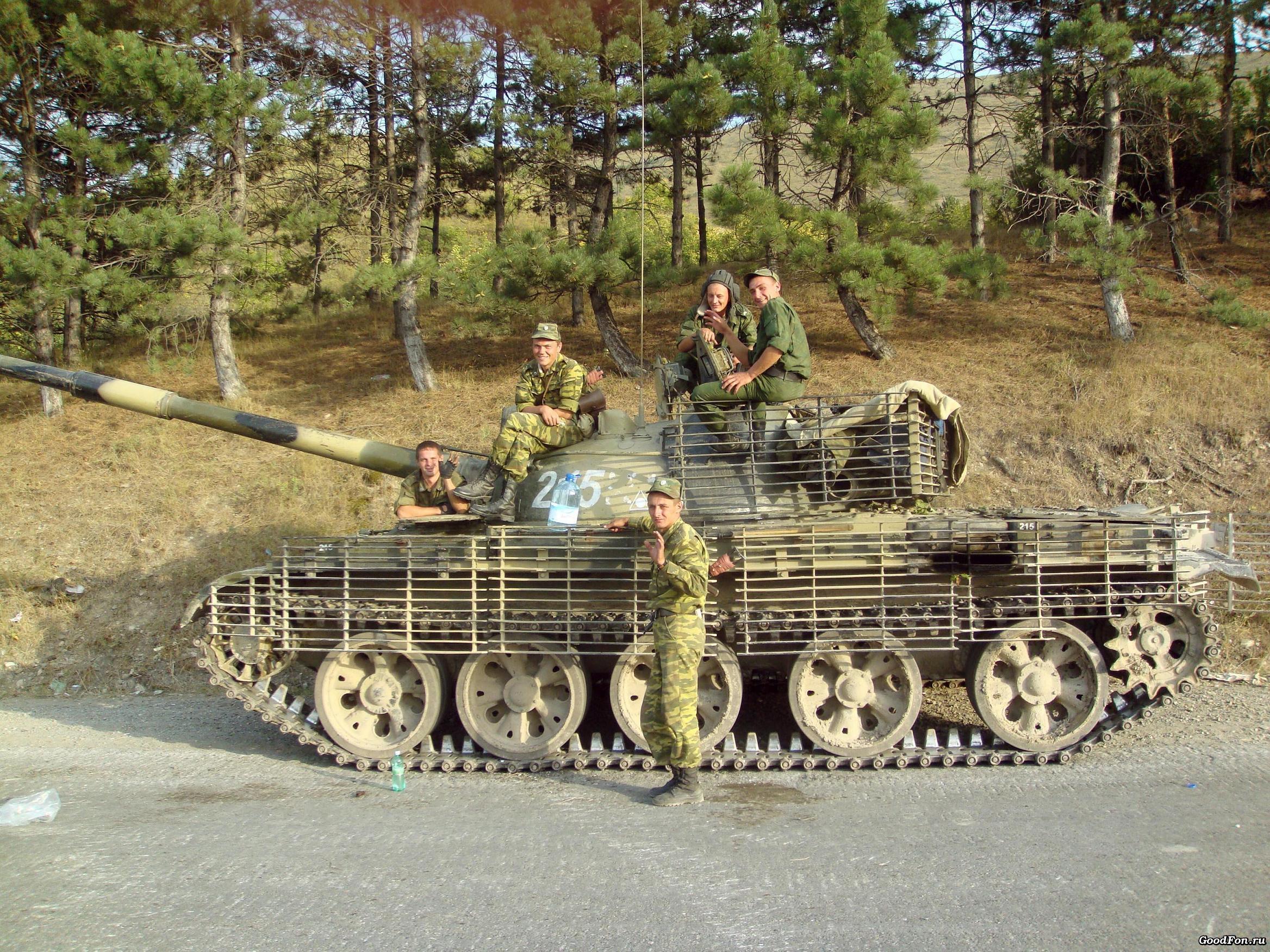 дорога, россия, солдат, т-62, танк